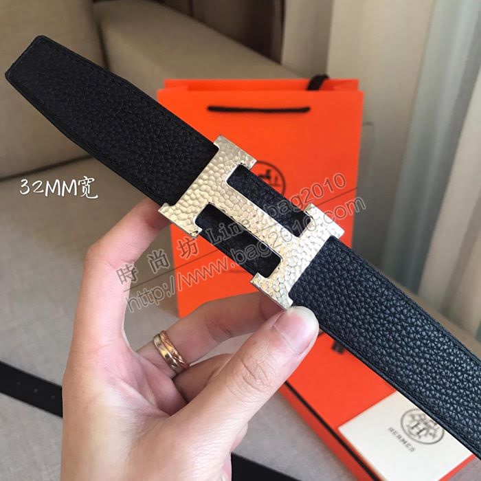 HERMES皮帶 雙面小牛皮 togo底皮 進口白夾心 雙面皮帶 愛馬仕男腰帶  hgh1912
